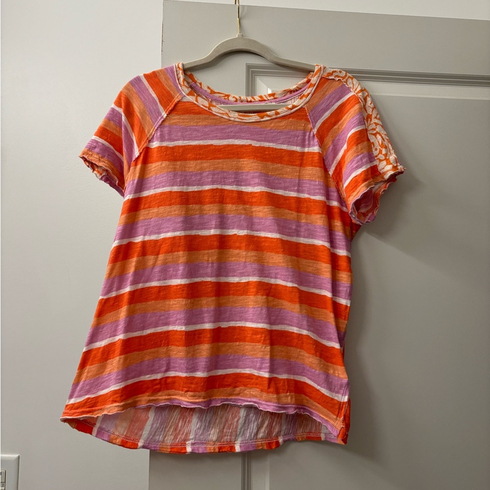We The Free Multicolor Striped Top
